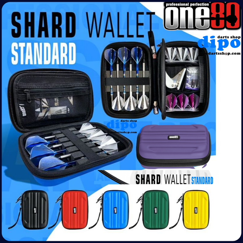 One80 Shard Mini Wallet Dart Case - Purple